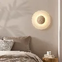 Trav Smoked Glass Halo Wall Sconce 2.webp