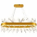 Ivory Oval Single-Ring Clear Glass Rod Pendant Light 2.webp