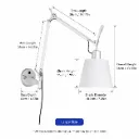 Camden Adjustable Wall Sconce Large.webp