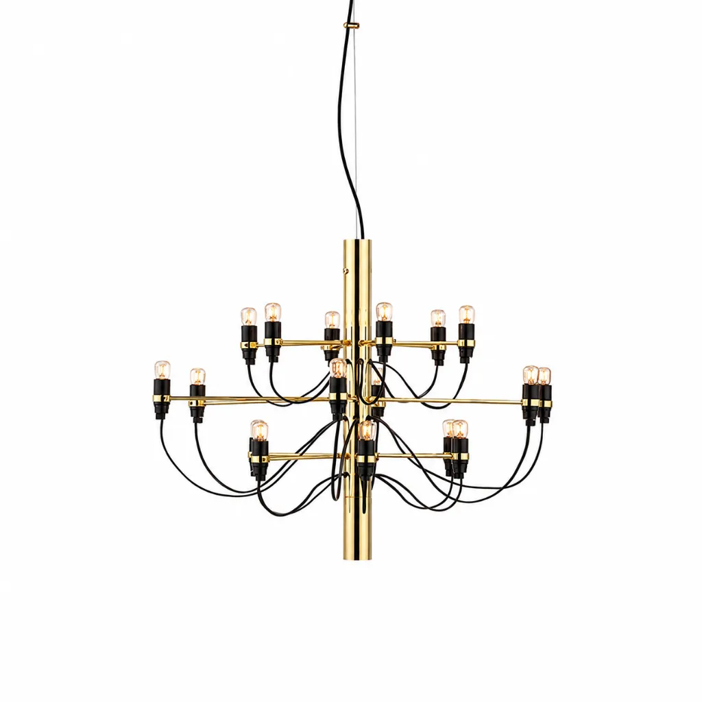Haven 18-Light Gold Modern Chandelier.webp