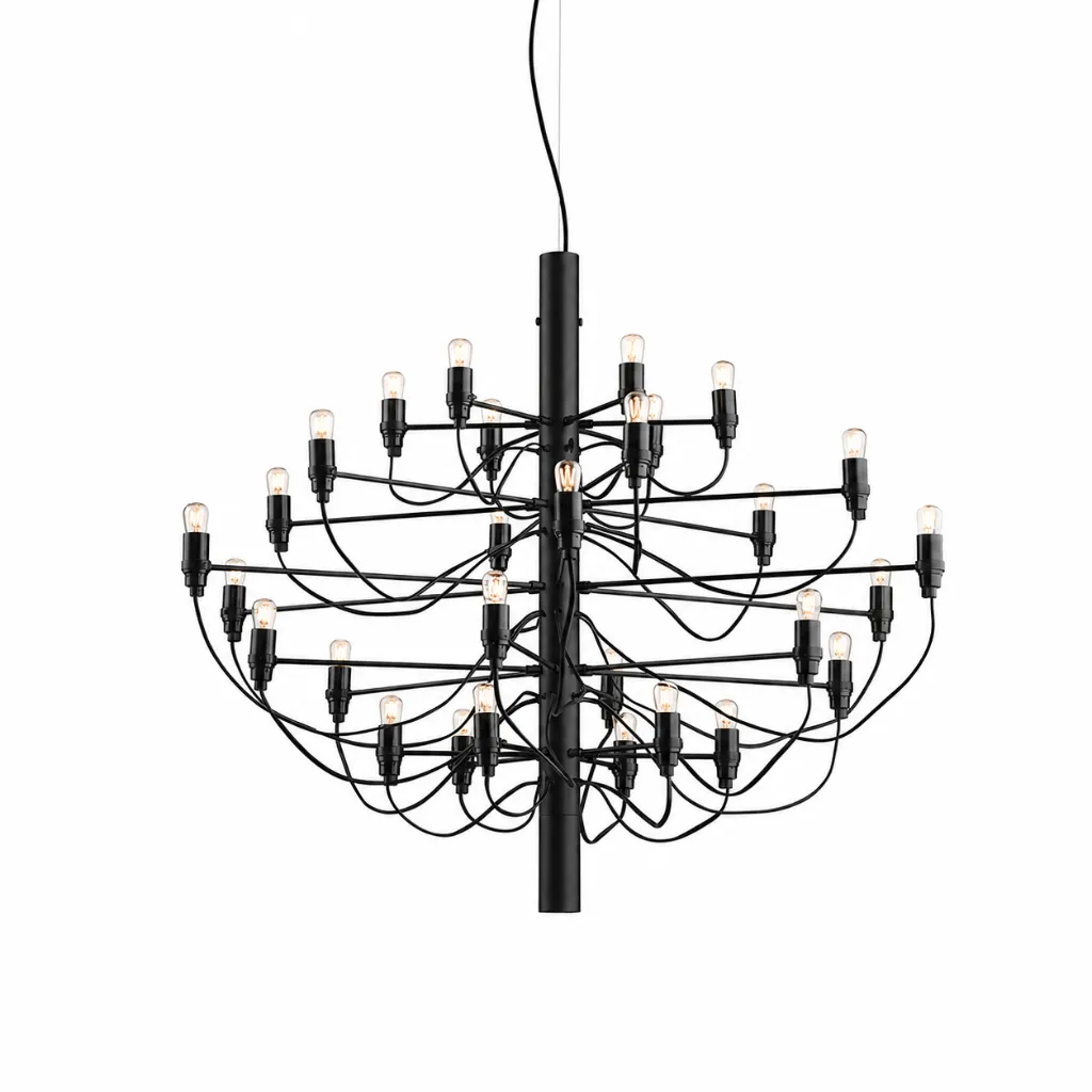 Haven 30-Light Black Modern Chandelier.webp