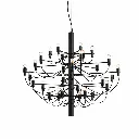 Haven 30-Light Black Modern Chandelier.webp