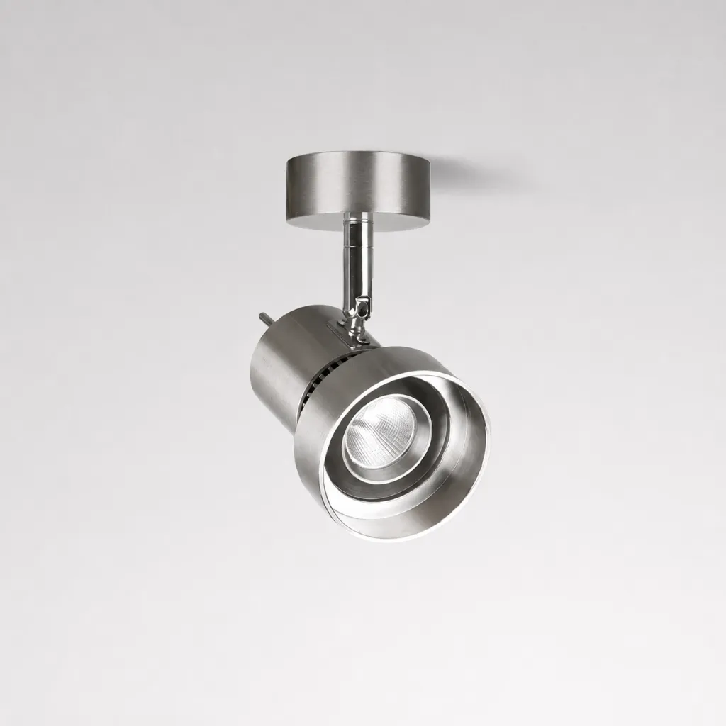 Brisa Bauhaus Silver Adjustable Spotlight1.webp