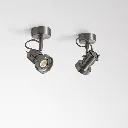 Brisa Bauhaus Silver Pivot Adjustable Spotlight2.webp