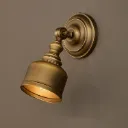 Vintage Solid Copper  Wall Light