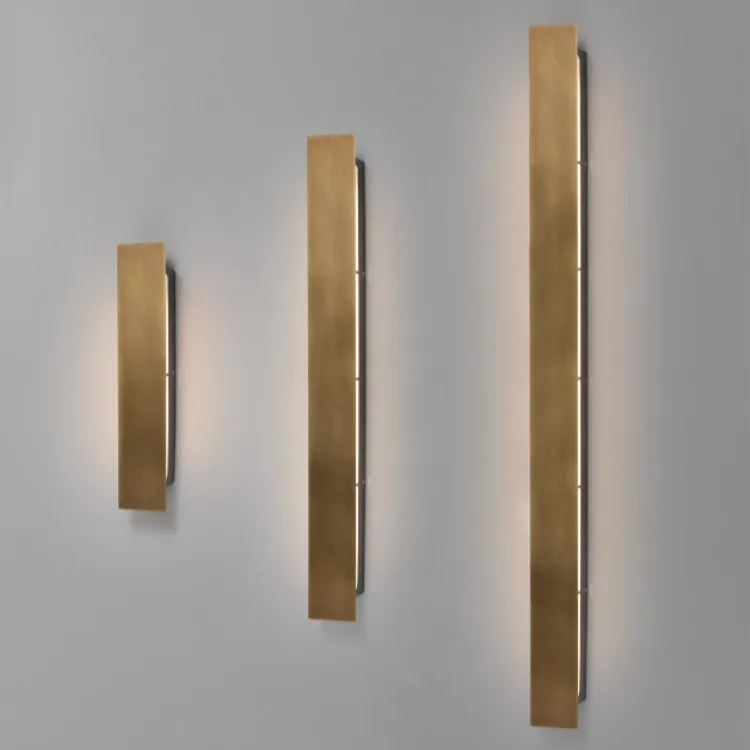 Solid Copper Vintage Vanity Light Horizontal & Vertical Mirror Sconce