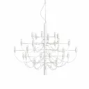 Haven 30-Light Modern Chandelier (White)